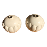 Art deco earthenware ball vase of saint clement