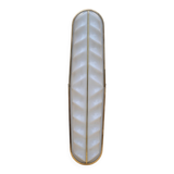 Large Stilux cinema wall lamp Art Deco Italy herringbone pattern