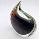 Vase Sculpture Murano Sommerso Michele Onesto Oball Art Glass Signed