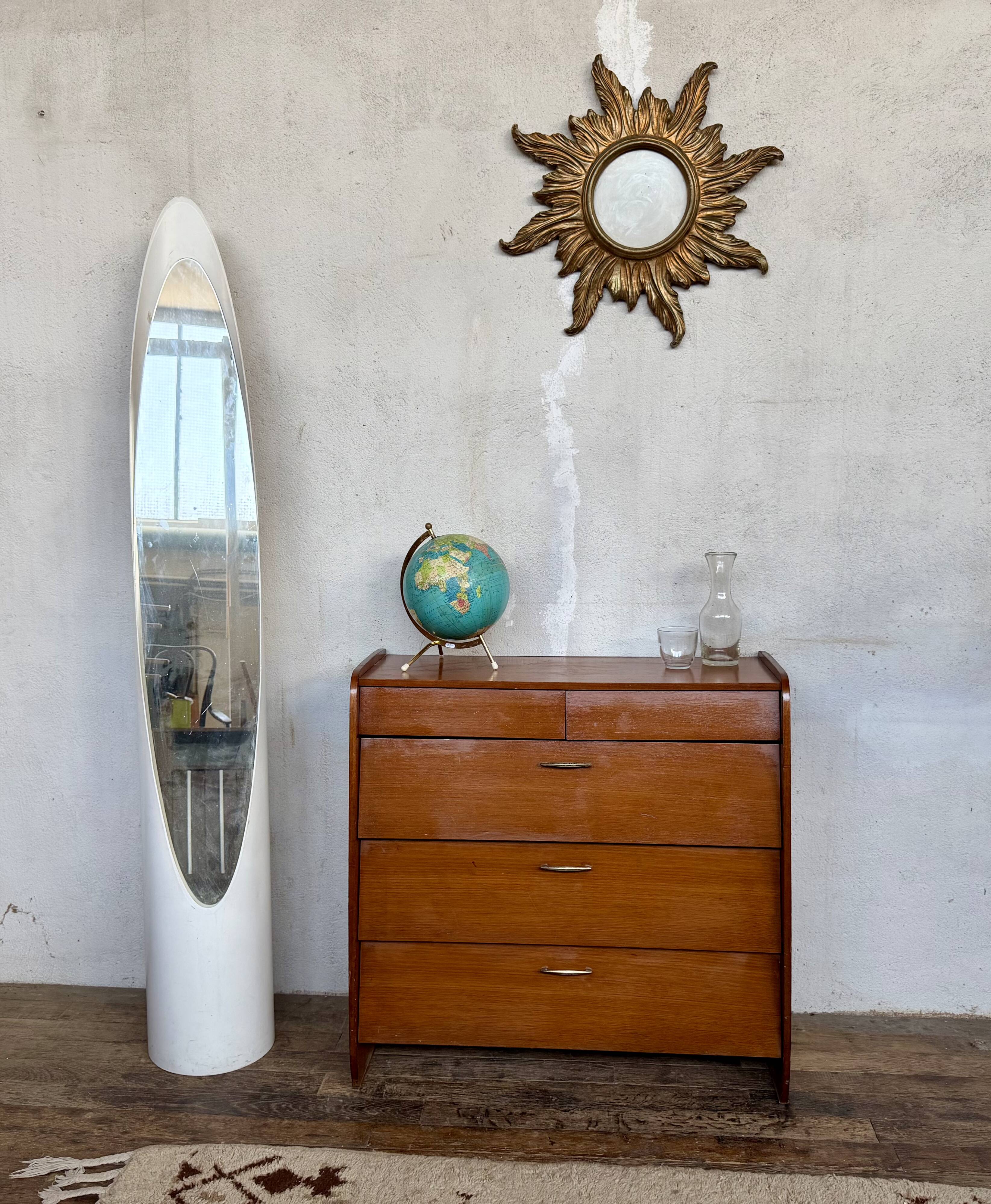 Vintage Scandinavian look shoe cabinet