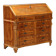 Antique cherry wood cabinet with drop-down front, 3 drawers, Italy, 20th century.