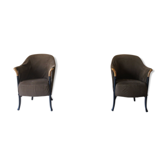 Deux fauteuils projets Giorgetti