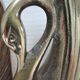 Pair of bookends vintage brass swans