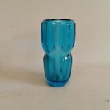 Vintage Czech Bohemian art glass vase, designed by Frantisek Vizner for Rudolfova Hut 1961-1962