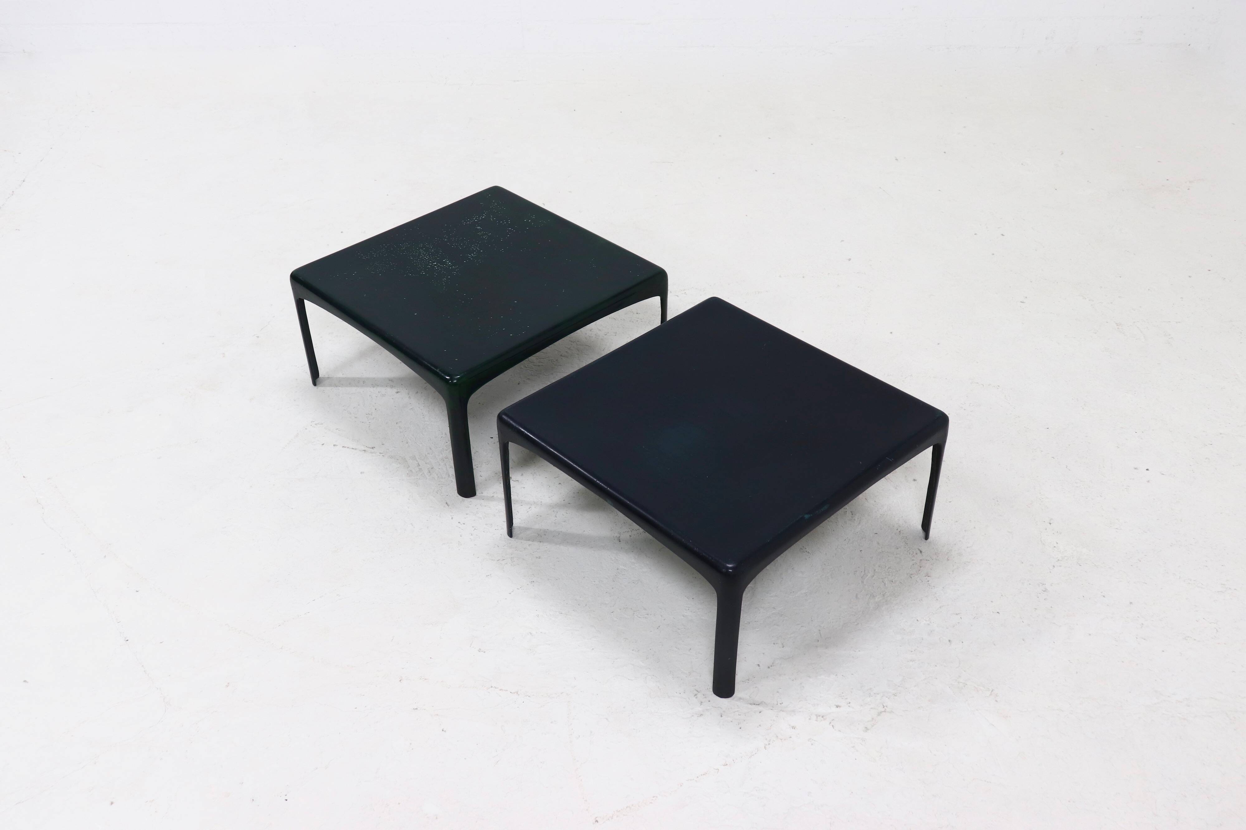 Set of 2 Fiberglass Side or Coffee tables 1960s
