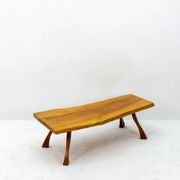 Table slabs trees 1960s bass