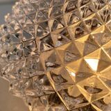 50s semi-crystal ceiling light
