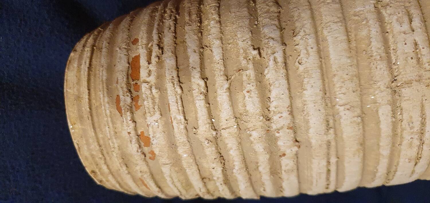 Collector terracotta amphora vase
