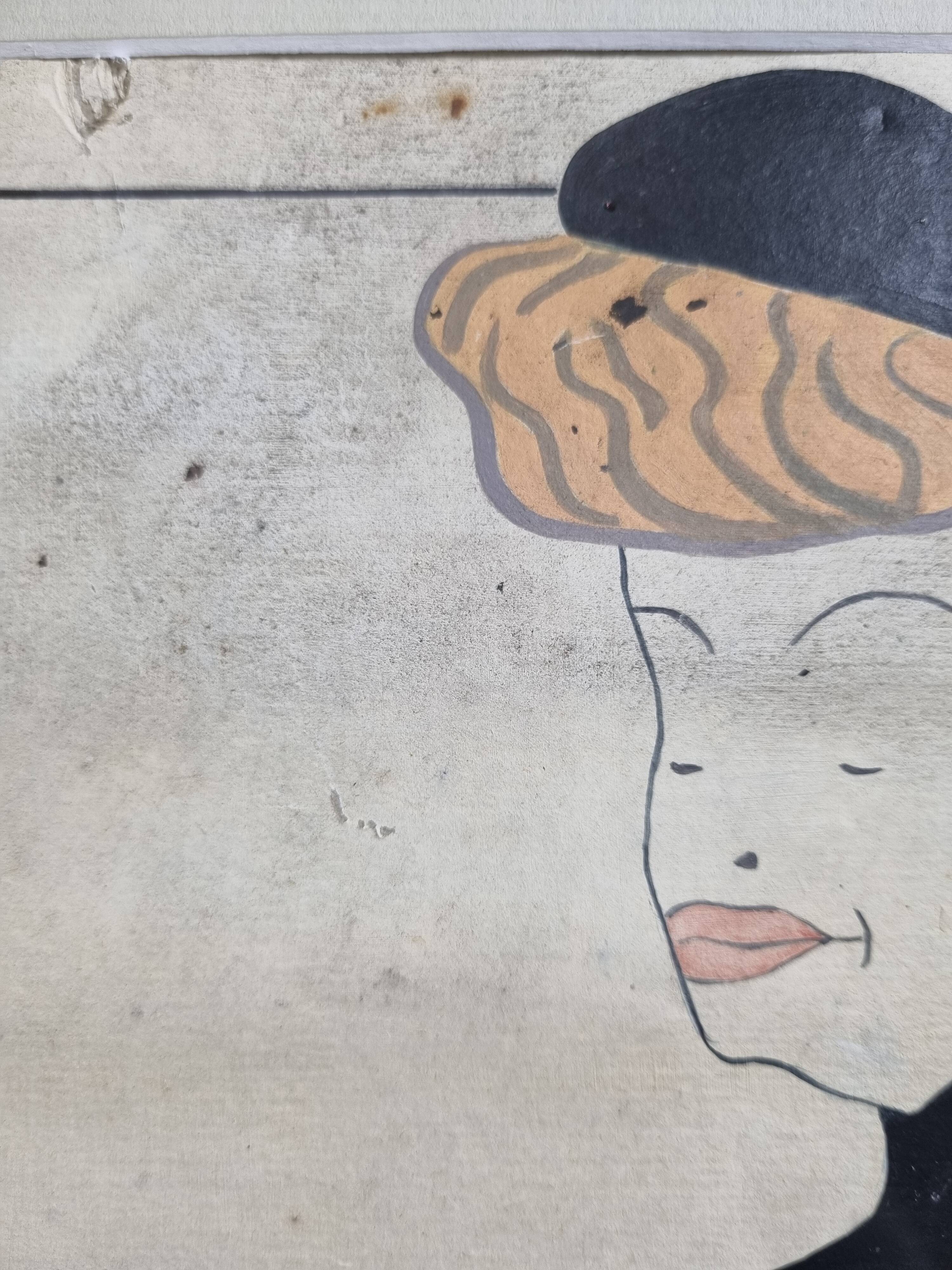 Illustration after Leonetto Cappiello, "Our actresses", Réjane in Georgette Lemeunier, 38 x 52 cm