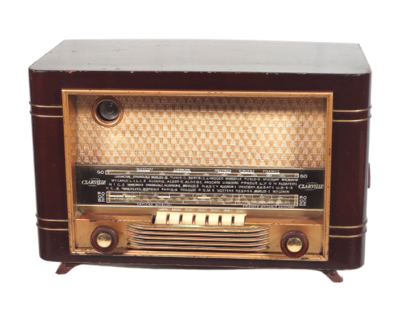 Vintage Bluetooth radio: 1957 Clarville Allegro | Selency