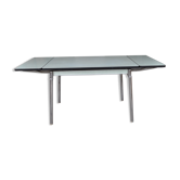 Table in water green formica