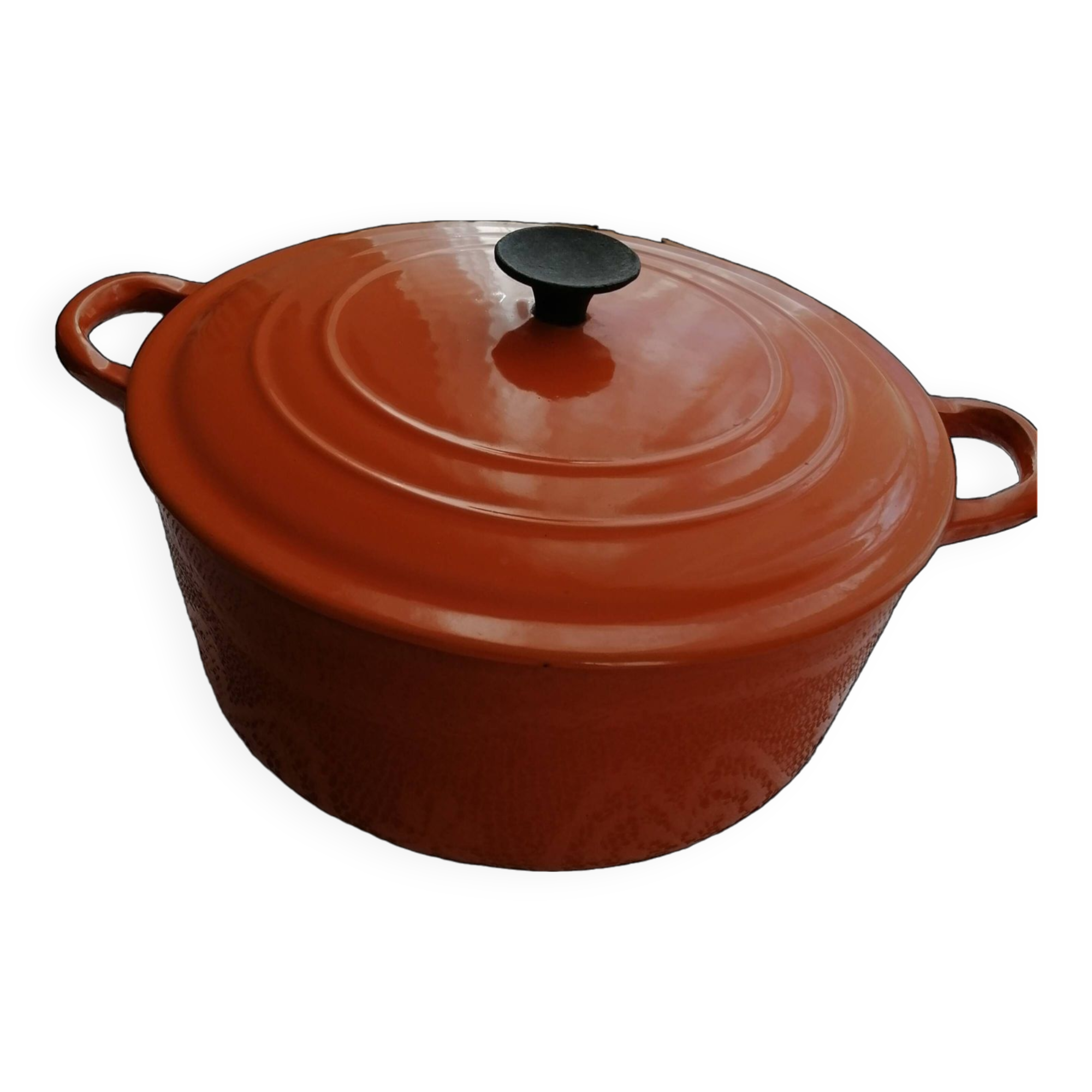 Le Creuset cast iron casserole dish