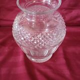 Crystal vase baluster shape