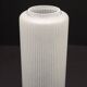 White glass lampshade, 1960s-70s