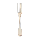 Fourchette de table en argent massif - Modèle filet - Poinçon Vieillard 1er titre (1819-1838)