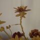 Large Vintage French FloralThree Arm Candelabra – Tied Bouquet Style