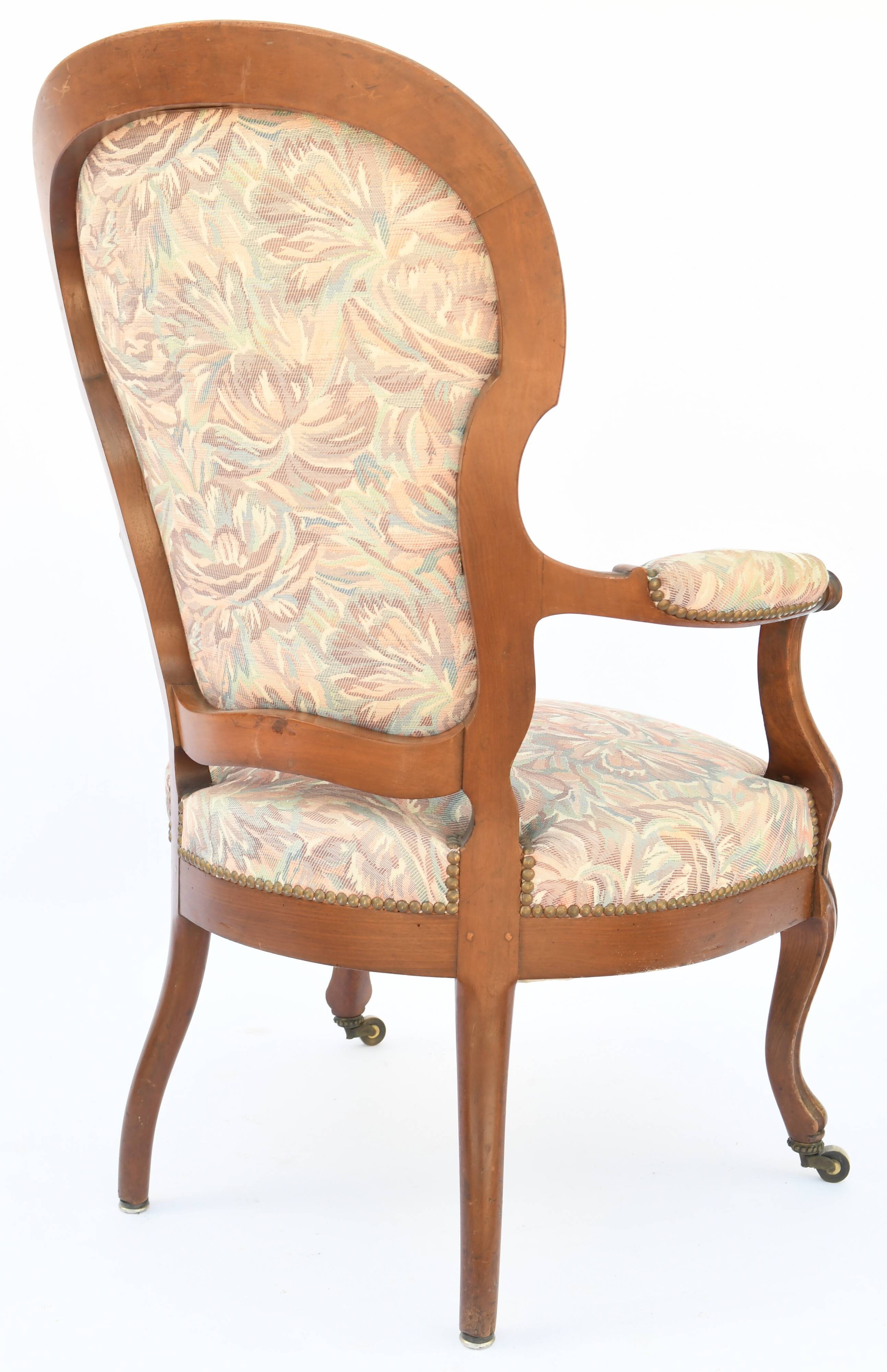 Louis Philippe style armchair