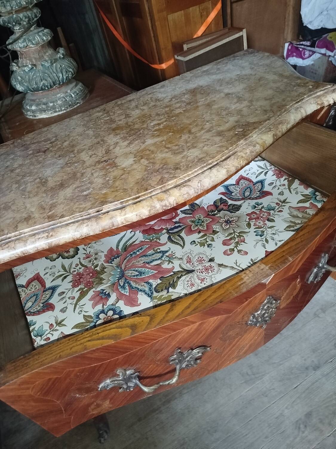 Louis XV chest of drawers