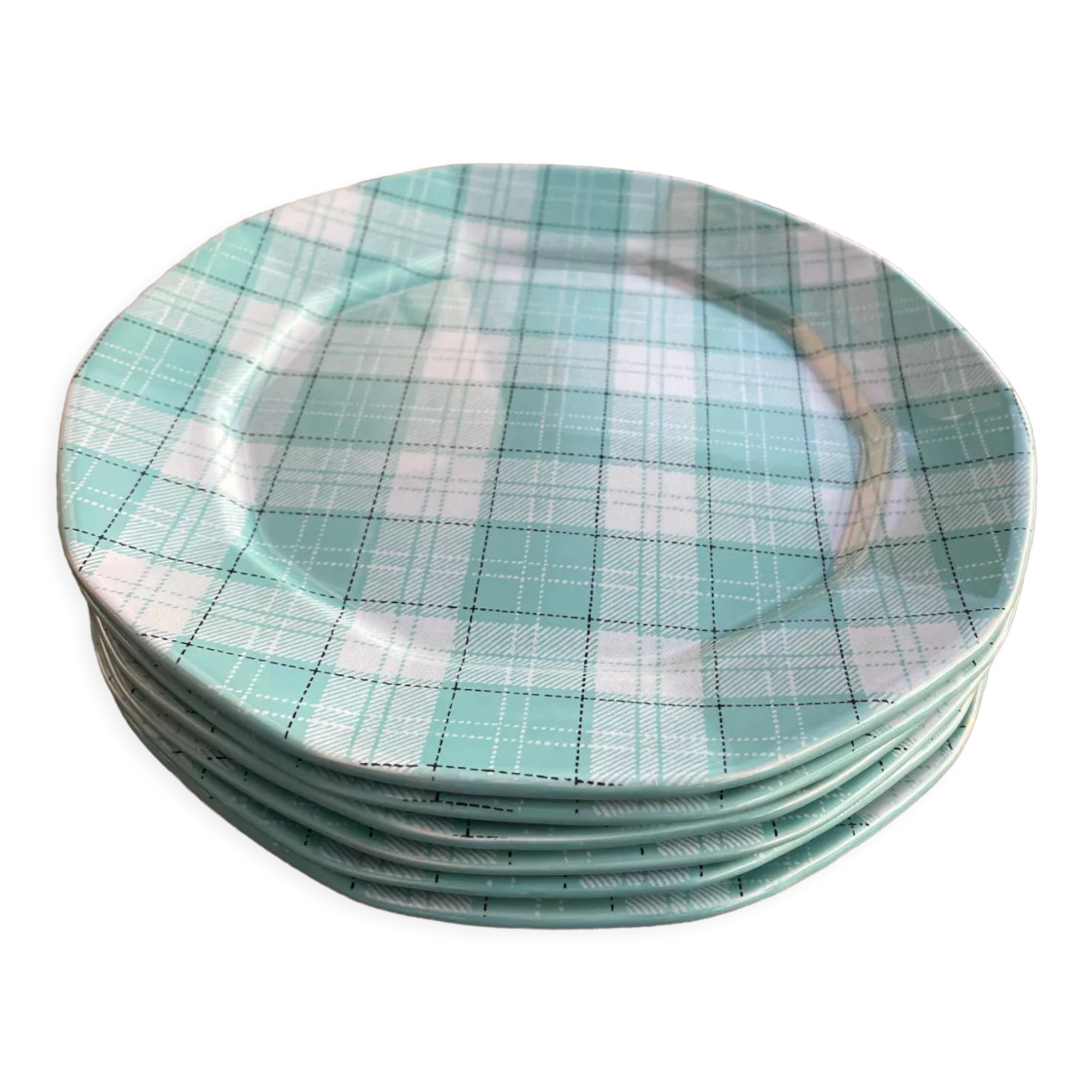 Saline dessert plates