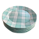Saline dessert plates