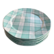 Saline dessert plates