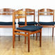 Set of 4 chairs teak