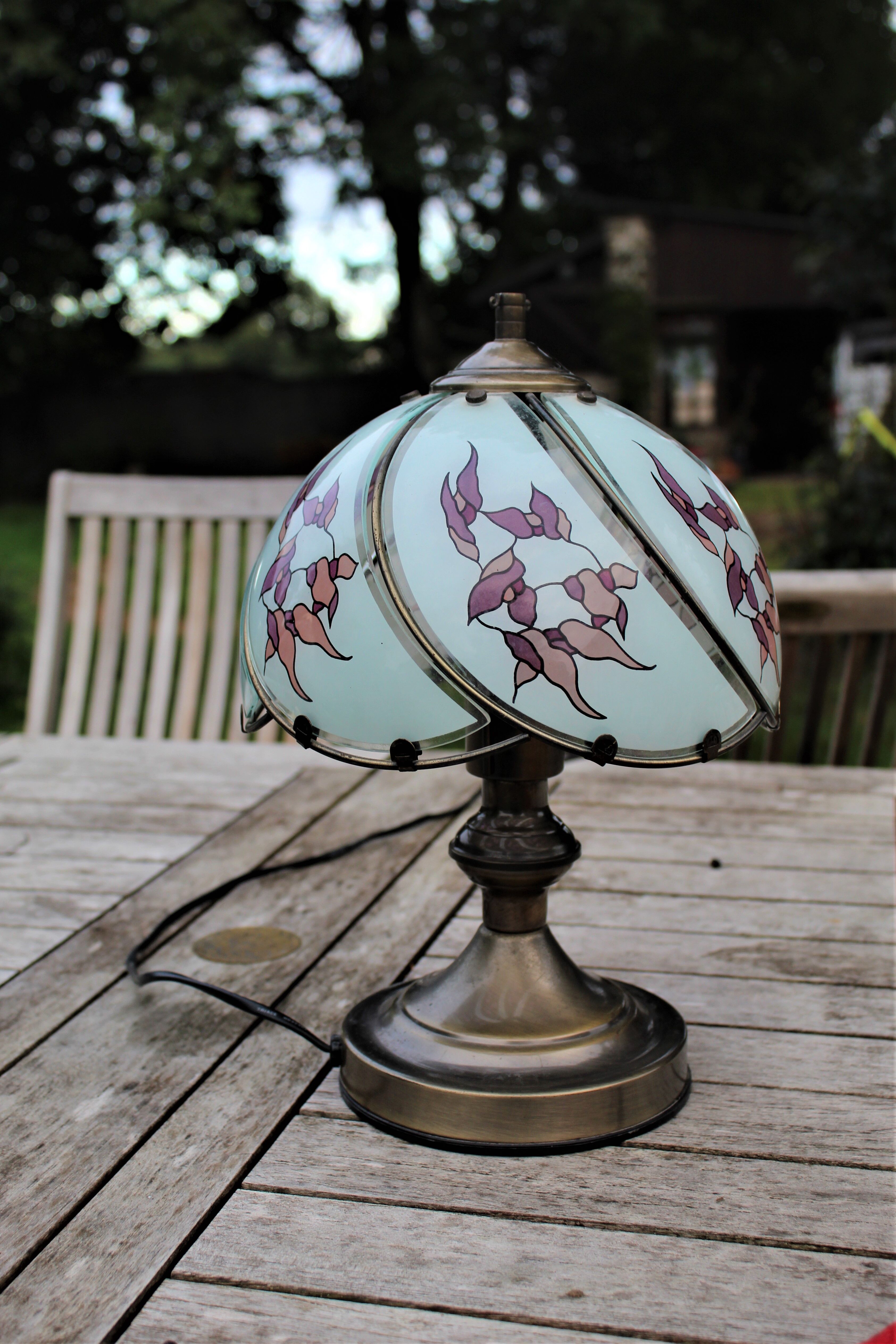 Lampe tactile vintage