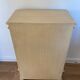 2-door flowered wooden cabinet