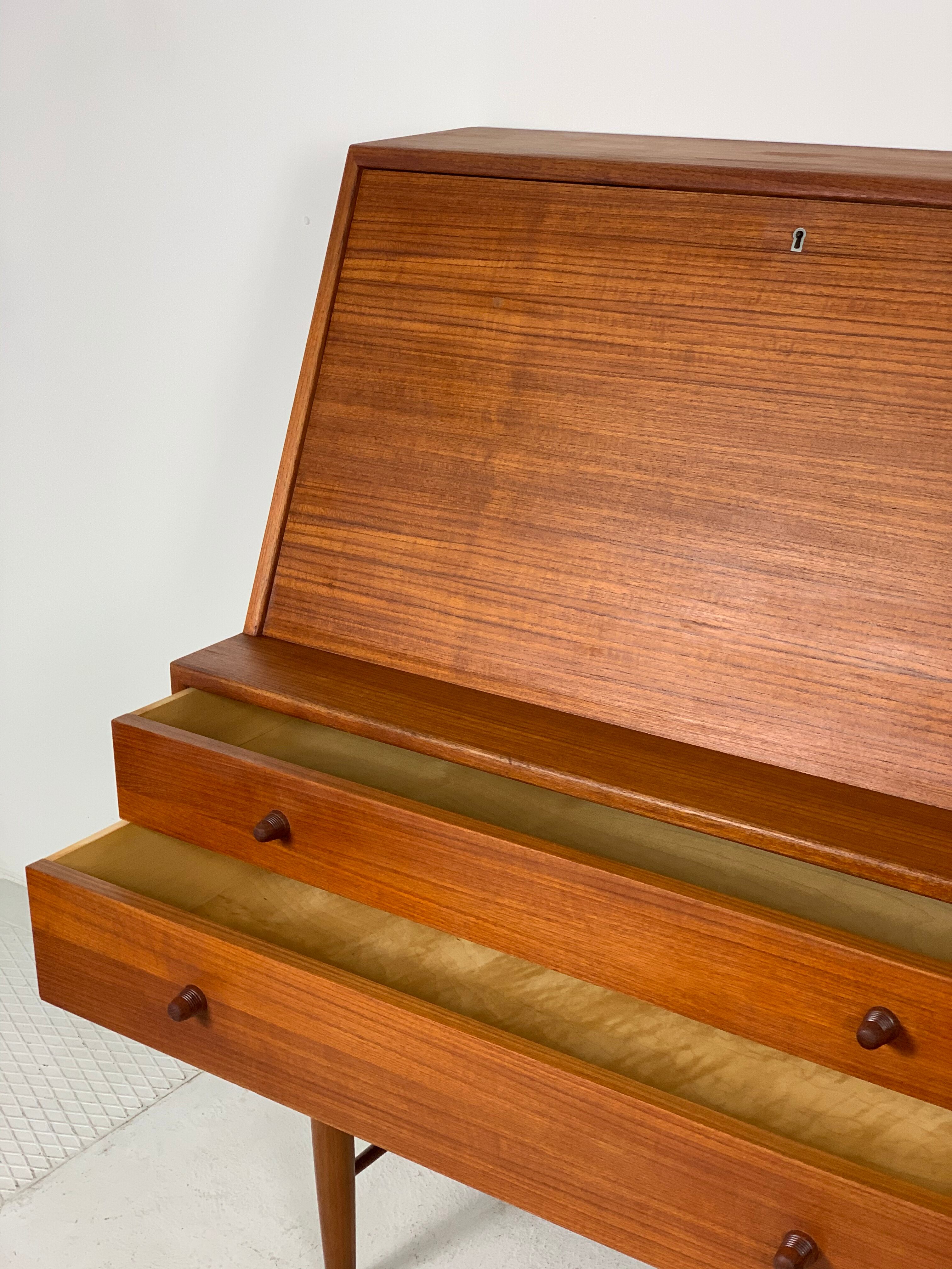 Teak desk by Ib Kofod-Larsen 1960s