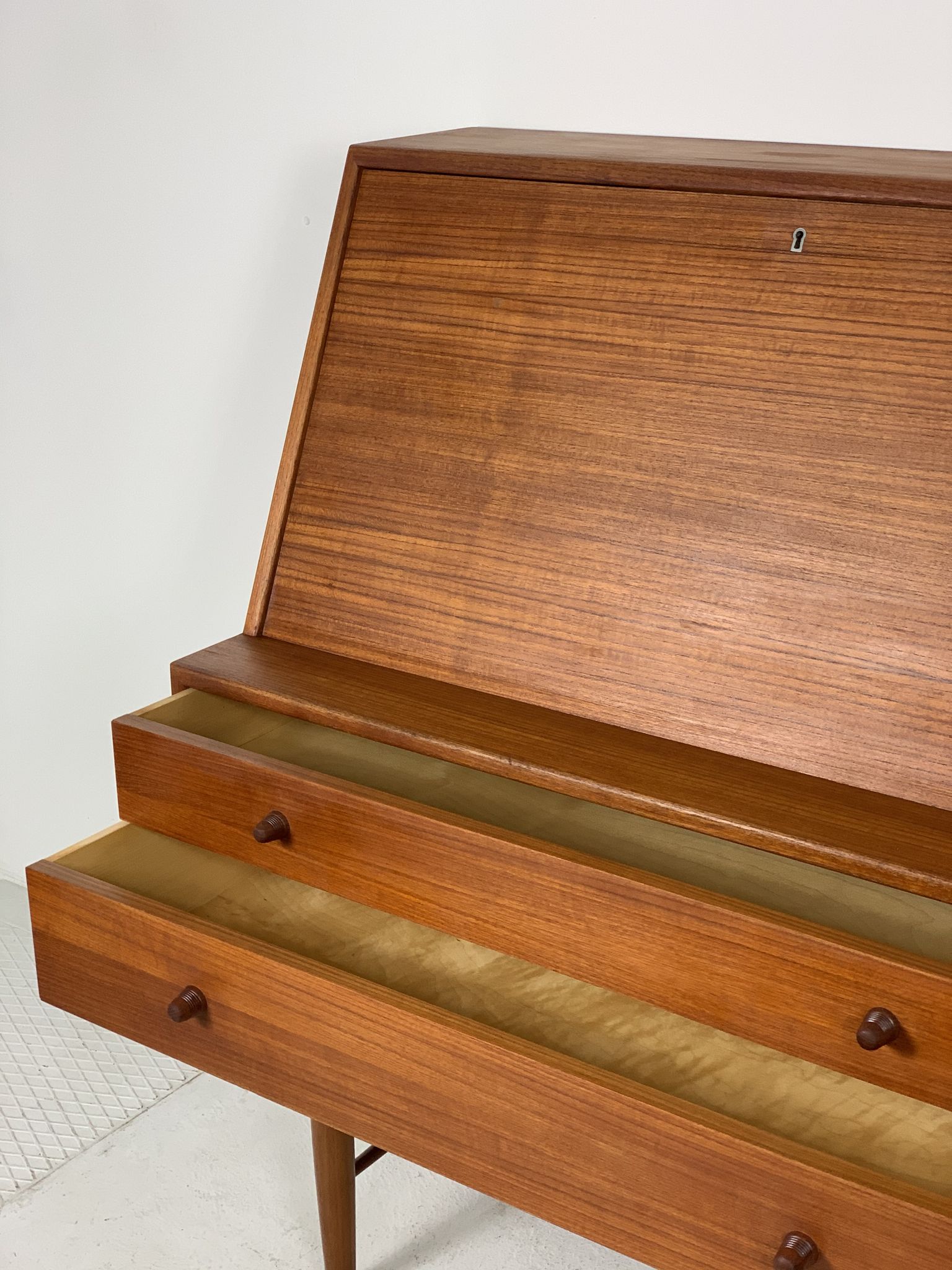 Teak desk by Ib Kofod-Larsen 1960s