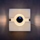 1970s plexiglass wall light