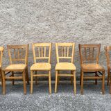 Set of 20 bentwood bistro chairs