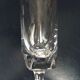 Set of 8 Sèvres crystal flutes
