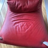 Ligneroset leather armchair, Nico model