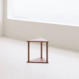 Handmade Triangular Wood Coffee Table