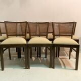 8 art-deco chairs