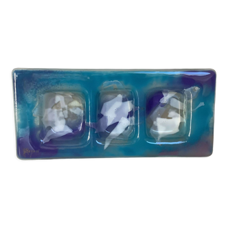Glass paste pocket emptier signed Royon