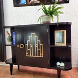 Low furniture console art deco style