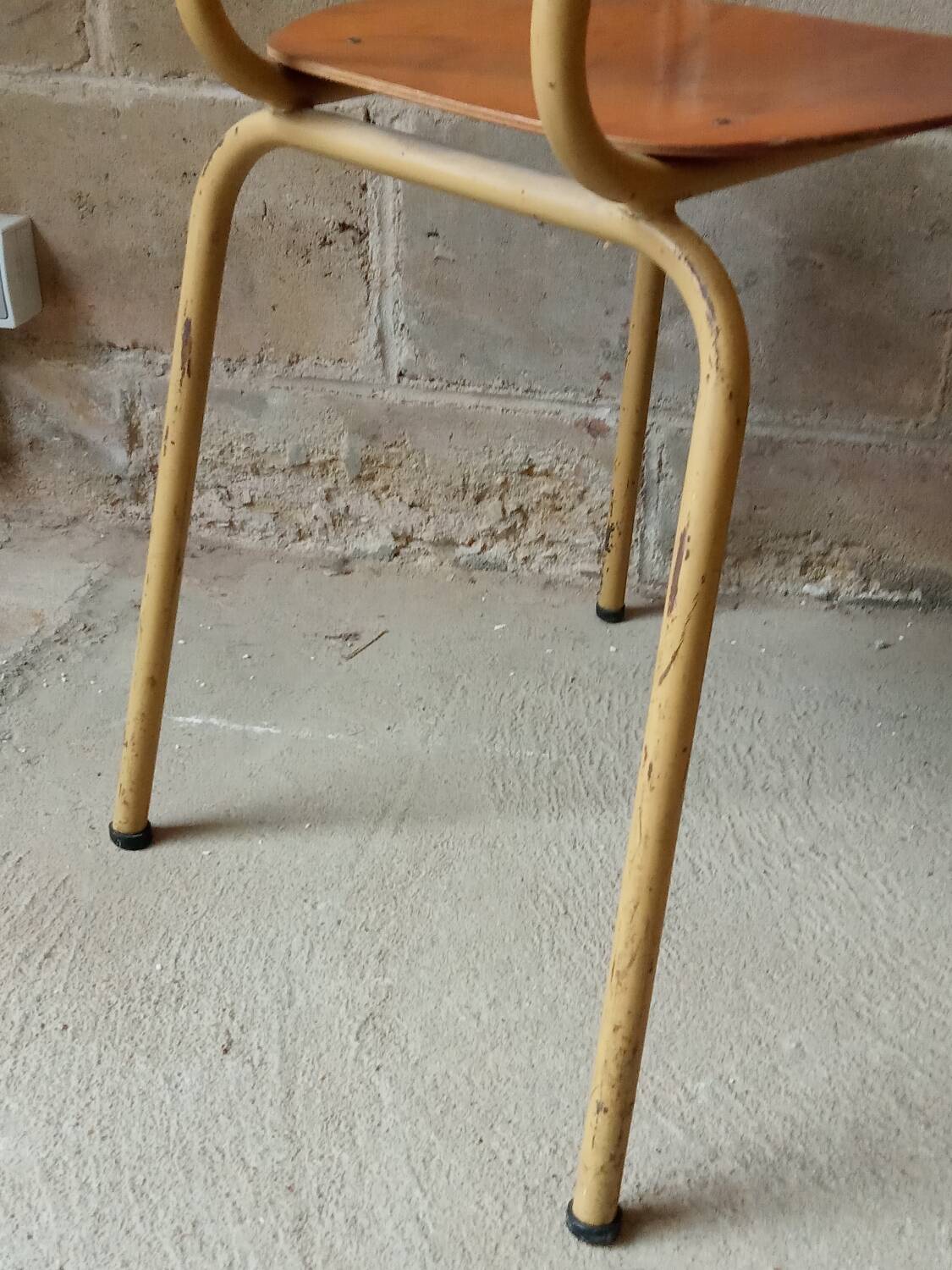 Pair of school chairs