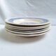 Vintage blue deep plates