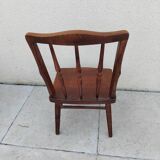 Petit chaise enfant en bois vintage