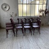 Set of 13 Japy bistro chairs, 1940
