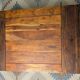 Table basse en bois massif