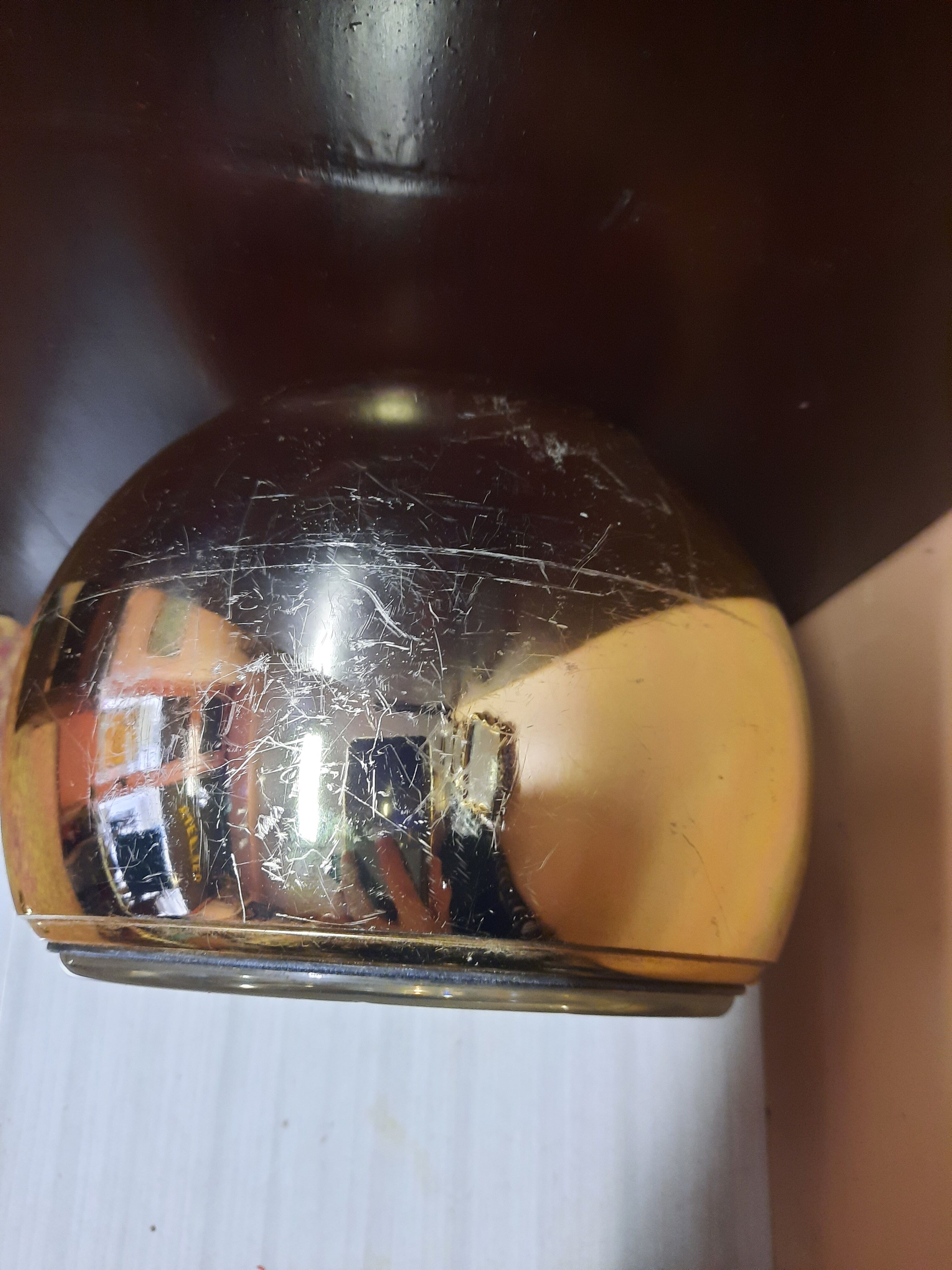 Seau a glace pomme doré