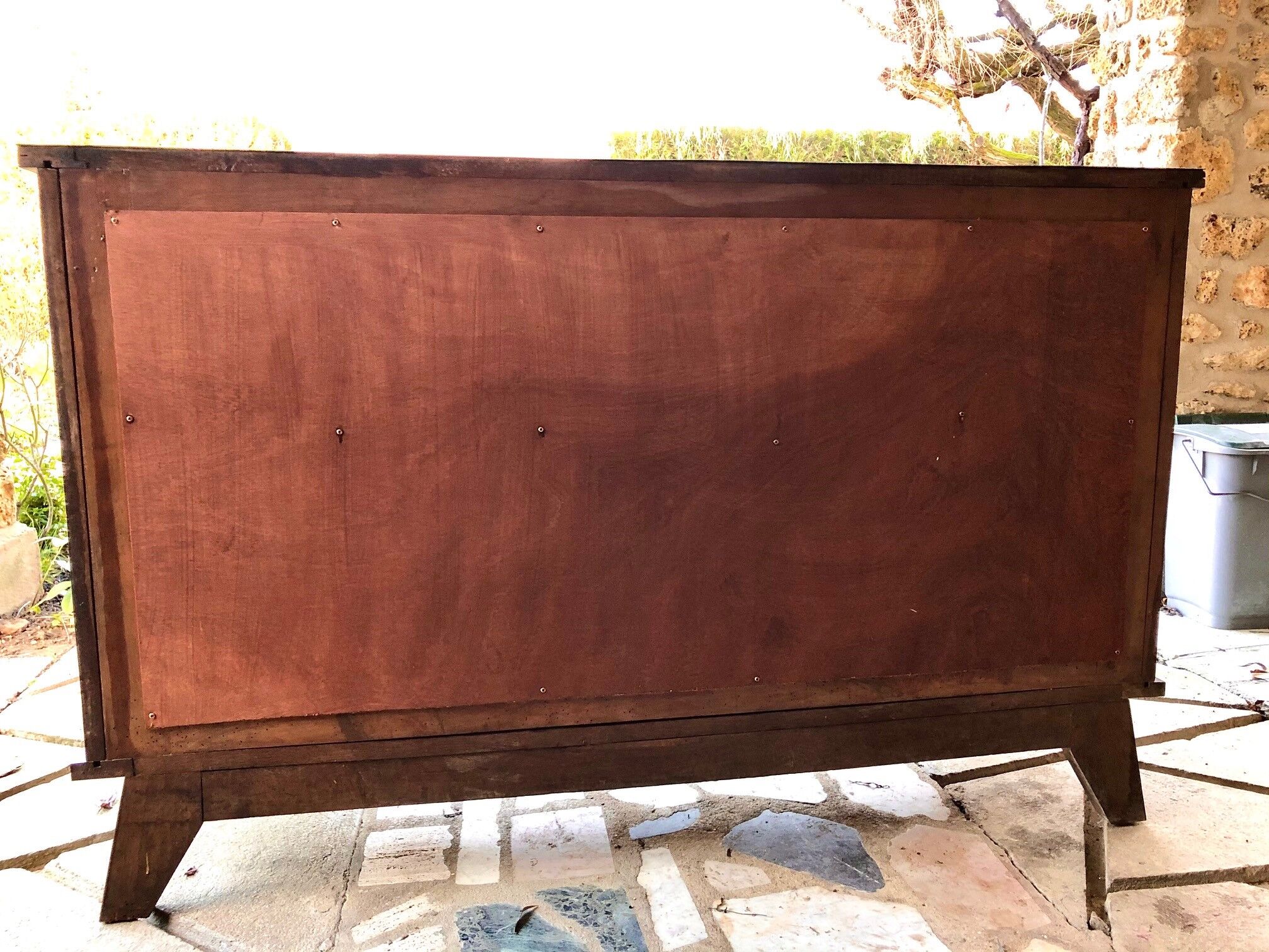 Modernist buffet "Reconstruction" of 1945 by René Gabriel: furniture of disaster victims