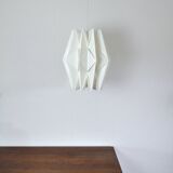 Large Le Klint hand-pleated hanging lamp by Peter Hvidt & Orla Mølgaard-Nielsen