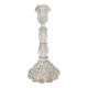 Molded glass candle holder 24 cm