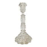 Molded glass candle holder 24 cm
