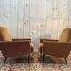 Pair of vintage 1950/1960 armchairs