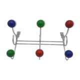Coat rack colored balls